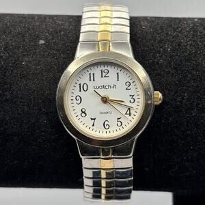 Silver & Gold Watch It